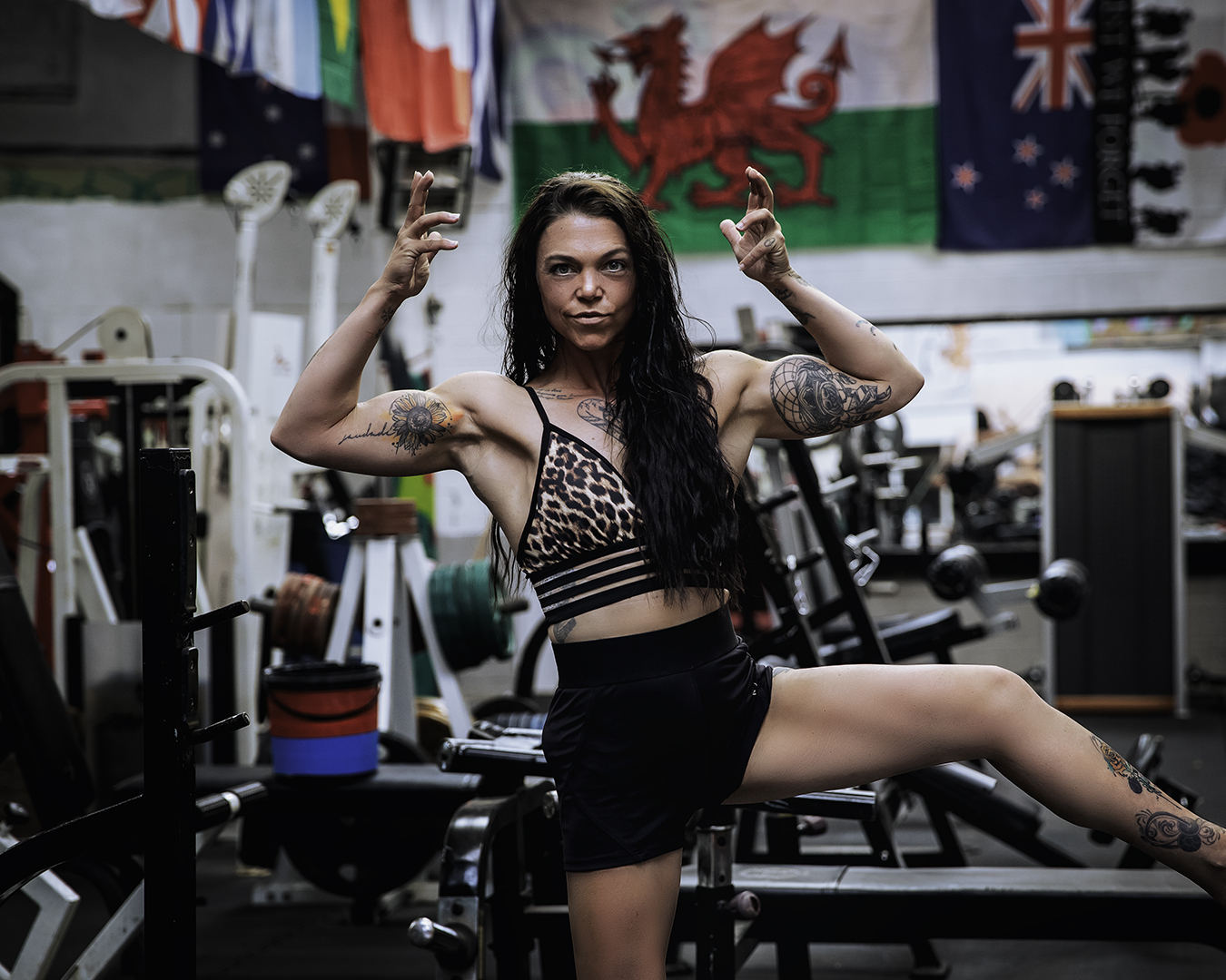 Rhiannon. Weightlifting brings strength and confidence.